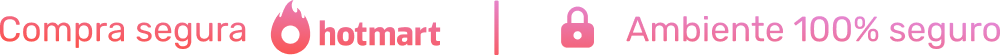 Pagamento seguro via Hotmart